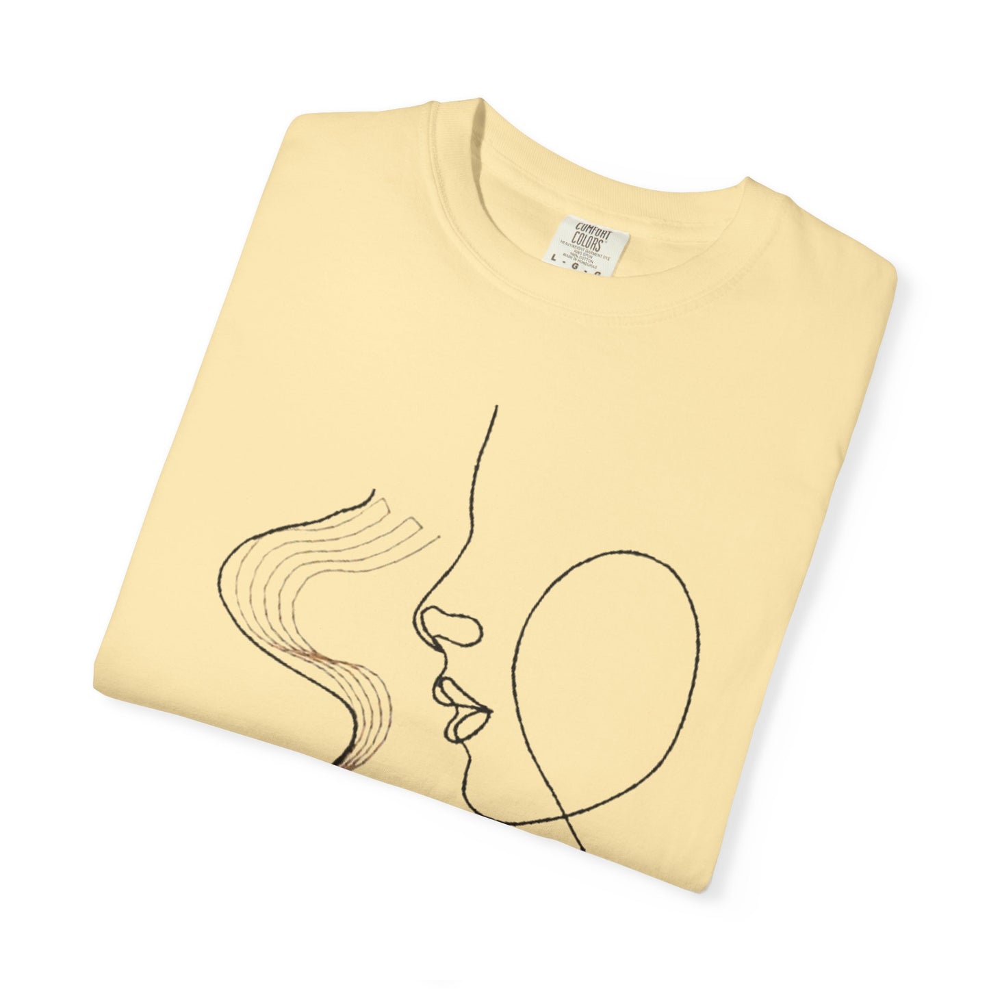 Coffee Line Art T‑Shirt — Minimalist One‑Line Coffee Cup Design