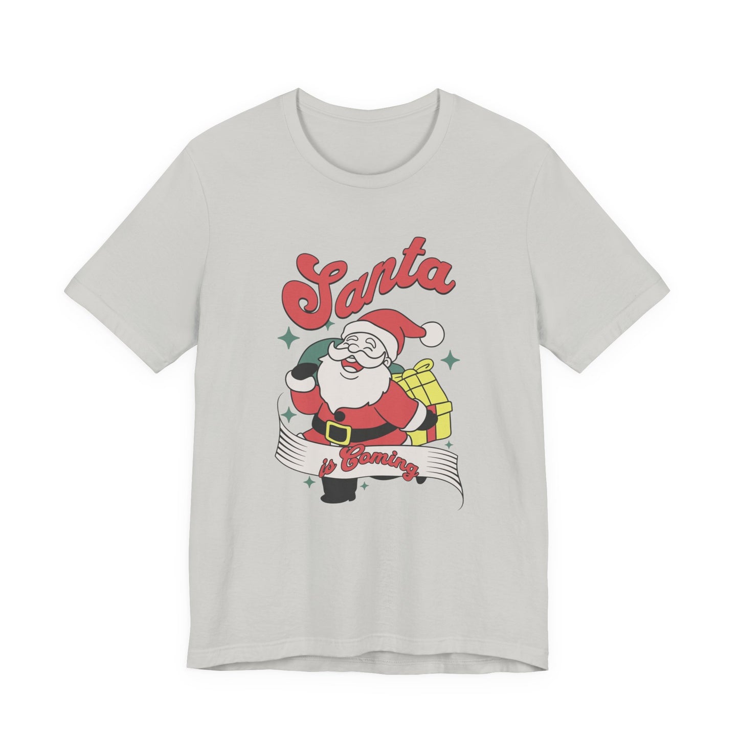 Santa Graphic T-Shirt — Retro Merry Christmas Tee