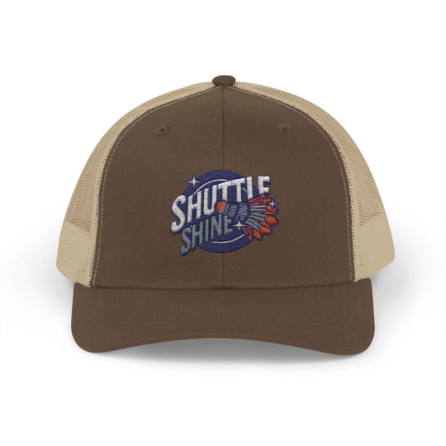Shuttle Launch Trucker Cap — Retro Space Crew Snapback
