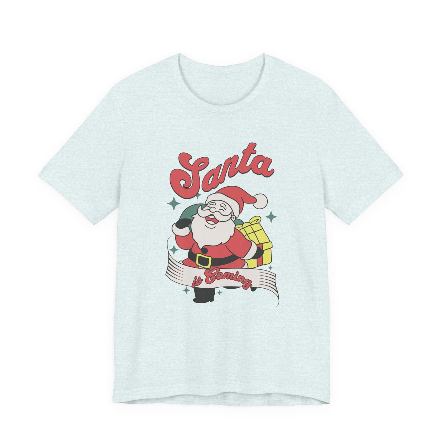 Santa Graphic T-Shirt — Retro Merry Christmas Tee