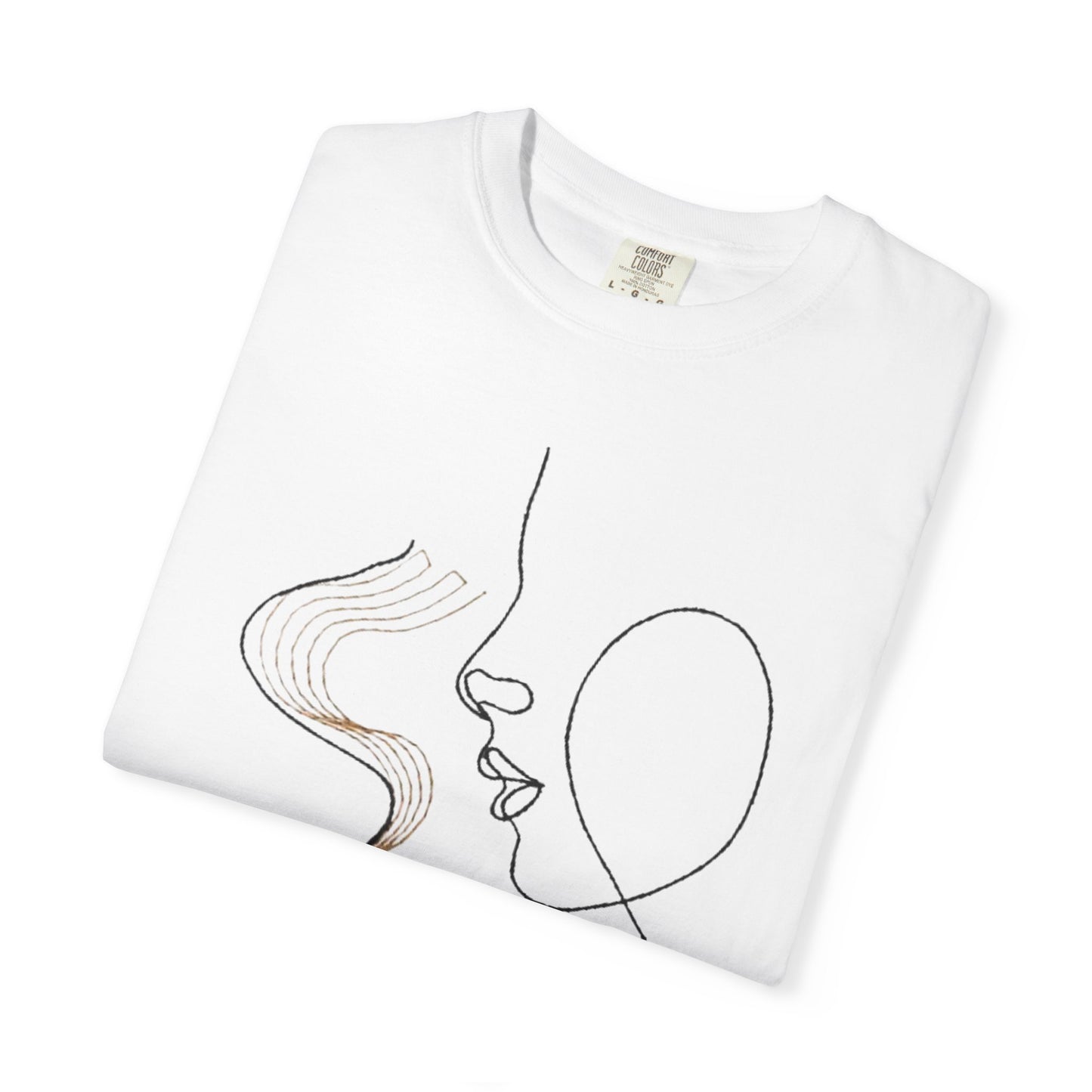 Coffee Line Art T‑Shirt — Minimalist One‑Line Coffee Cup Design