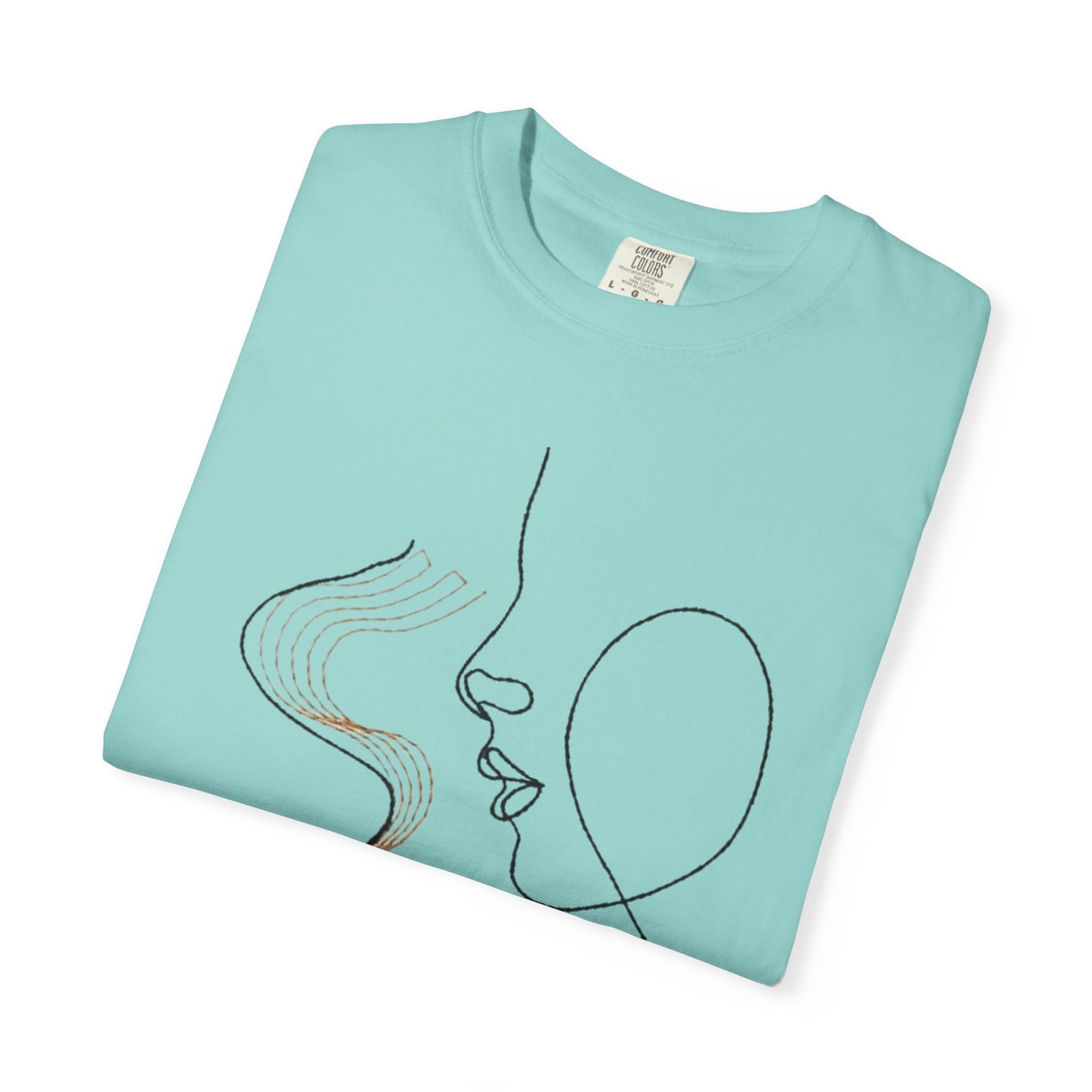 Coffee Line Art T‑Shirt — Minimalist One‑Line Coffee Cup Design