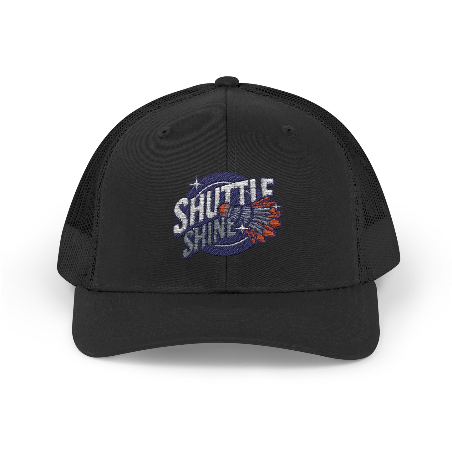 Shuttle Launch Trucker Cap — Retro Space Crew Snapback