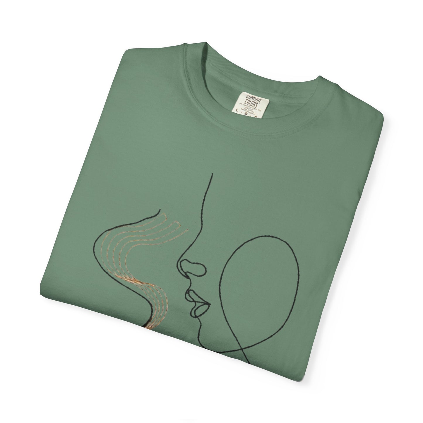 Coffee Line Art T‑Shirt — Minimalist One‑Line Coffee Cup Design