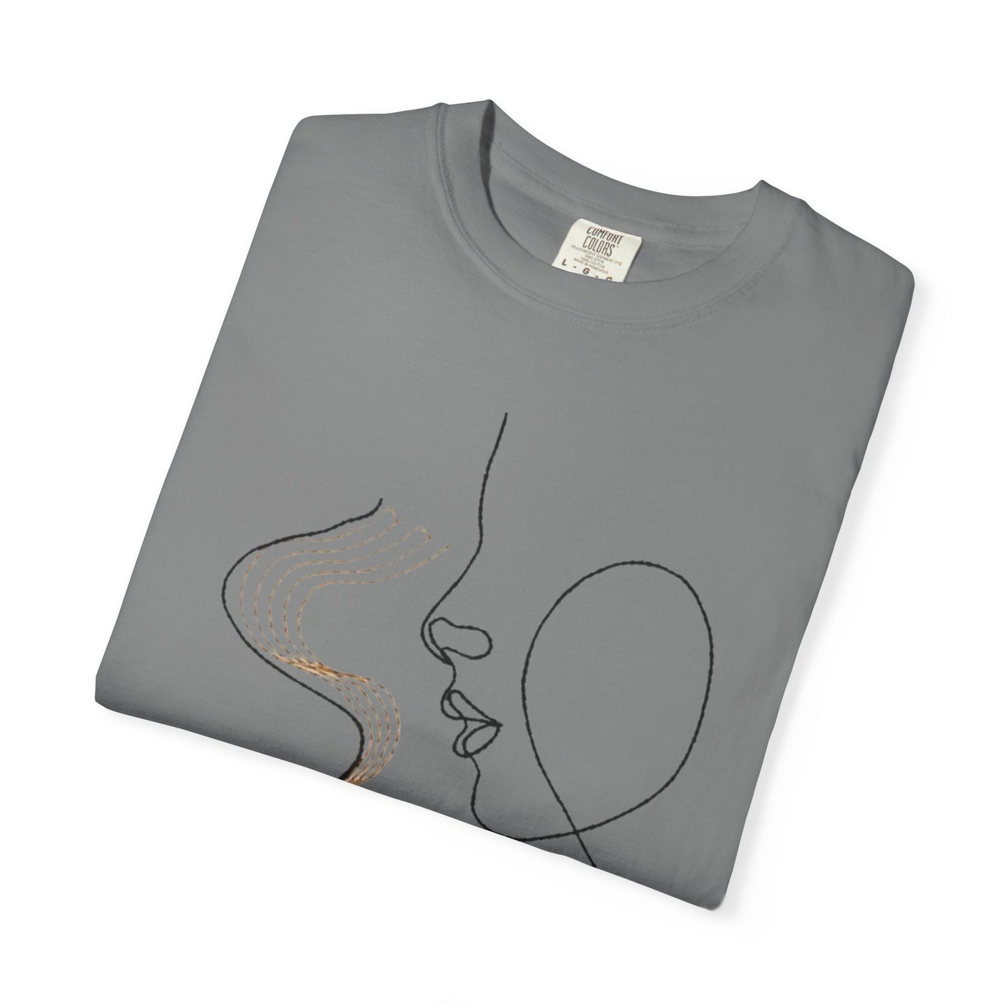 Coffee Line Art T‑Shirt — Minimalist One‑Line Coffee Cup Design