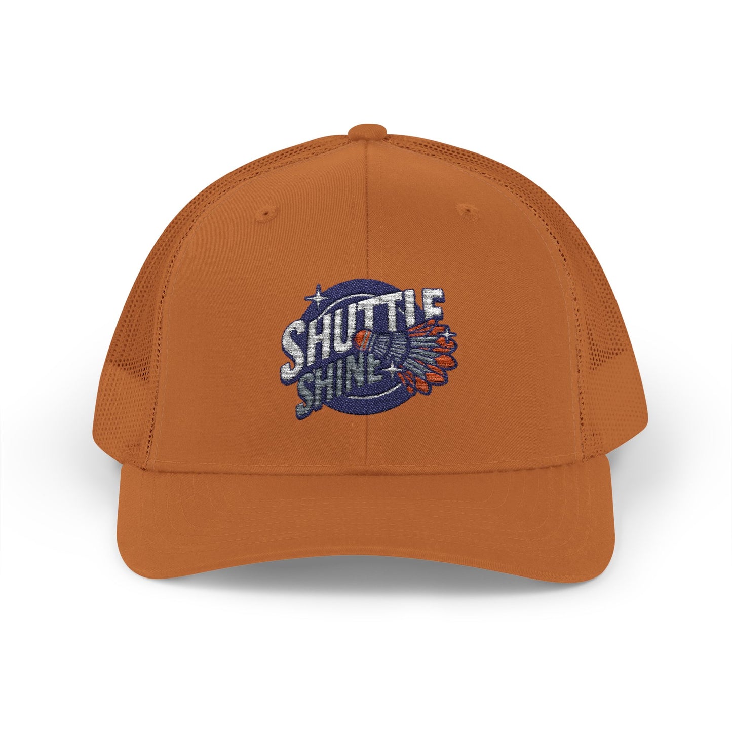 Shuttle Launch Trucker Cap — Retro Space Crew Snapback