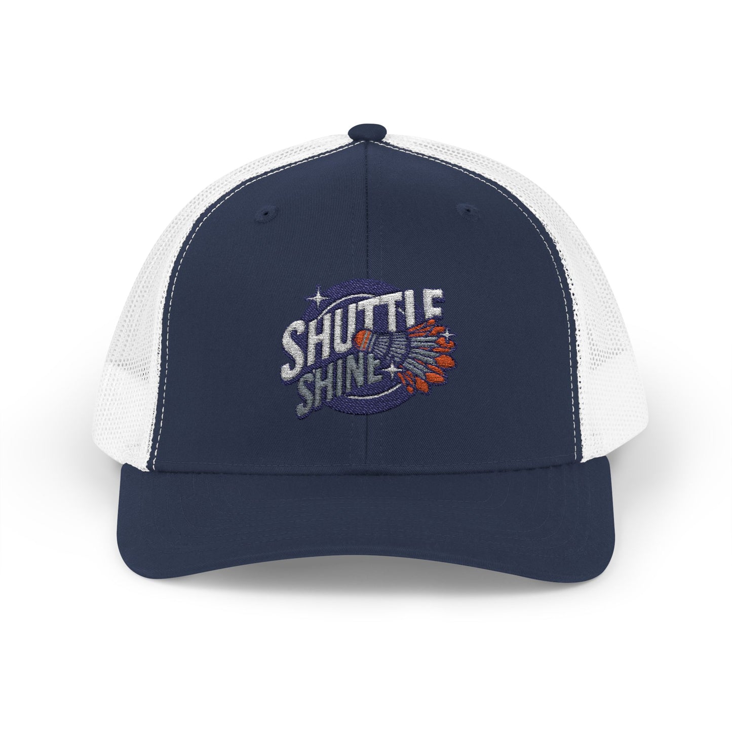 Shuttle Launch Trucker Cap — Retro Space Crew Snapback