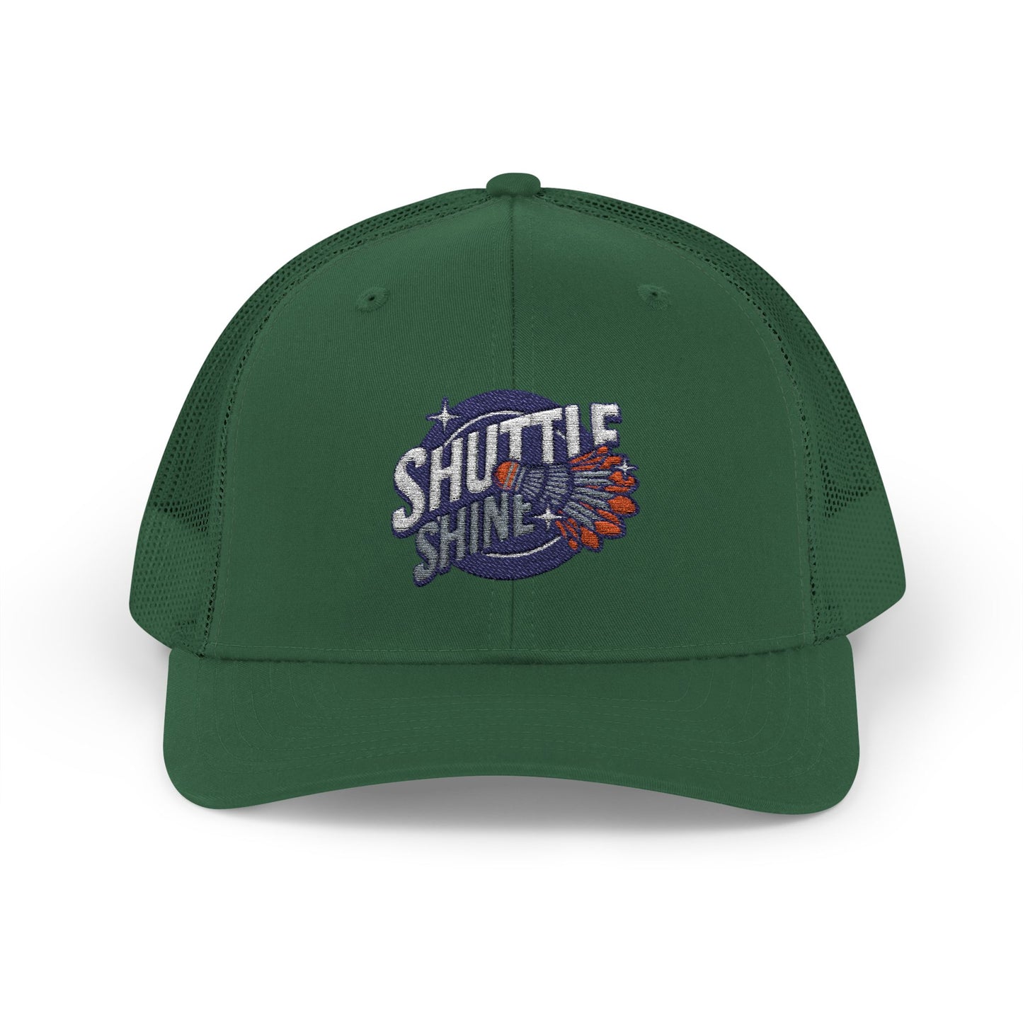 Shuttle Launch Trucker Cap — Retro Space Crew Snapback