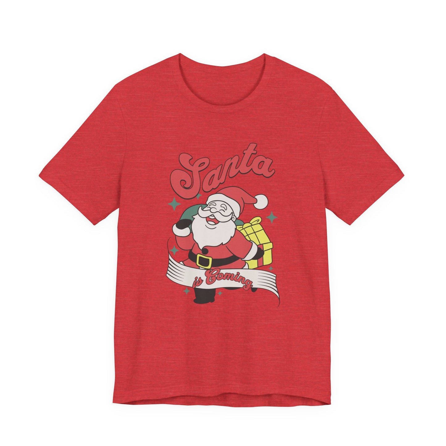 Santa Graphic T-Shirt — Retro Merry Christmas Tee