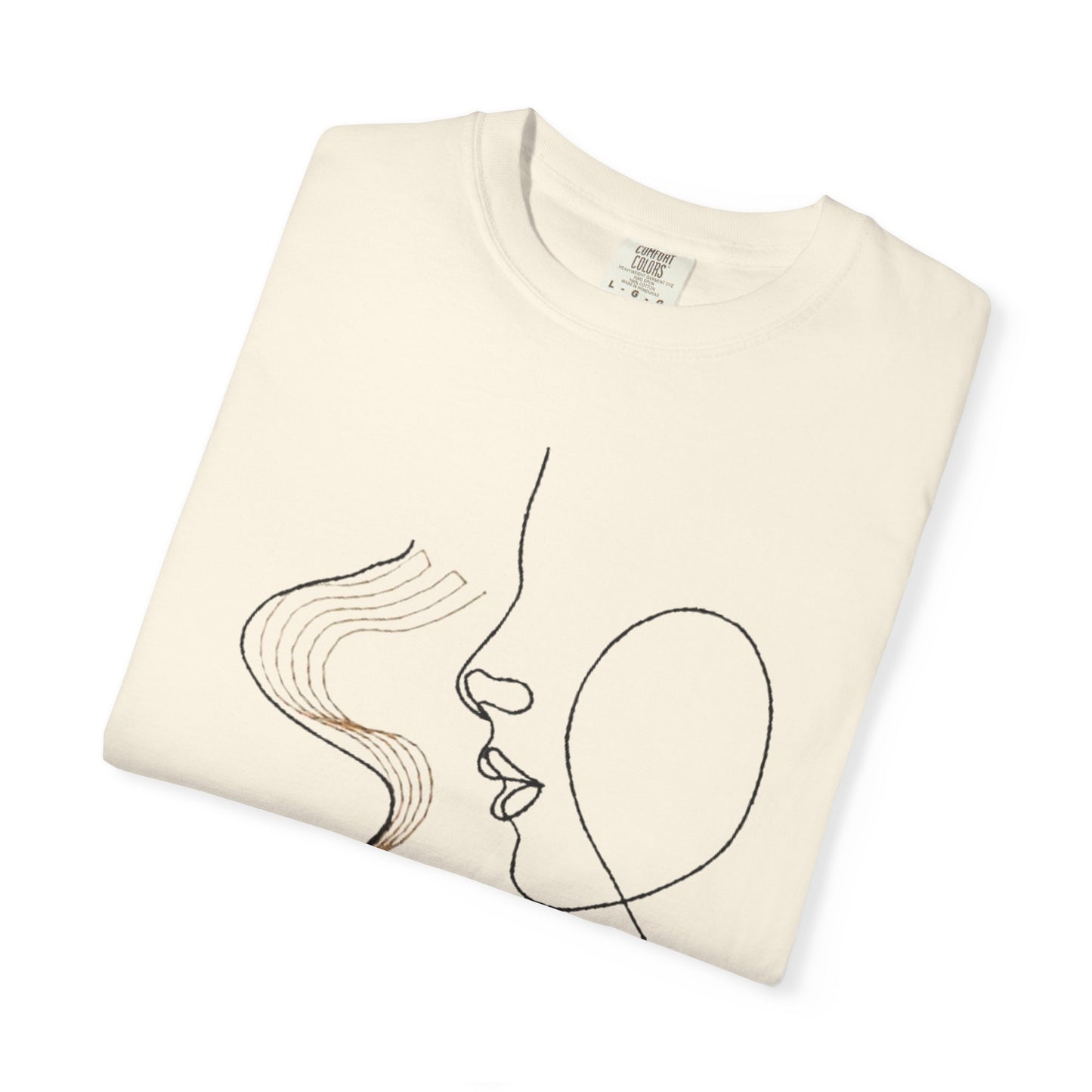 Coffee Line Art T‑Shirt — Minimalist One‑Line Coffee Cup Design